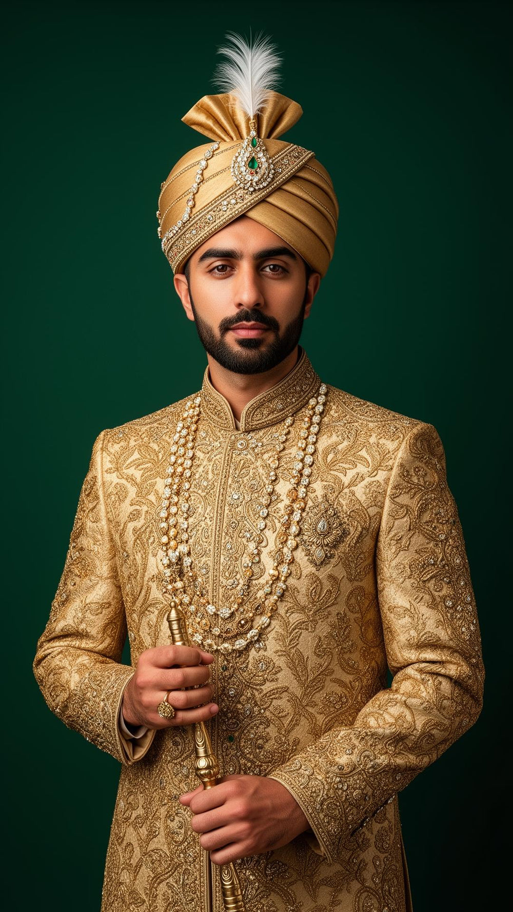 Groom Package Bespoke Sherwani